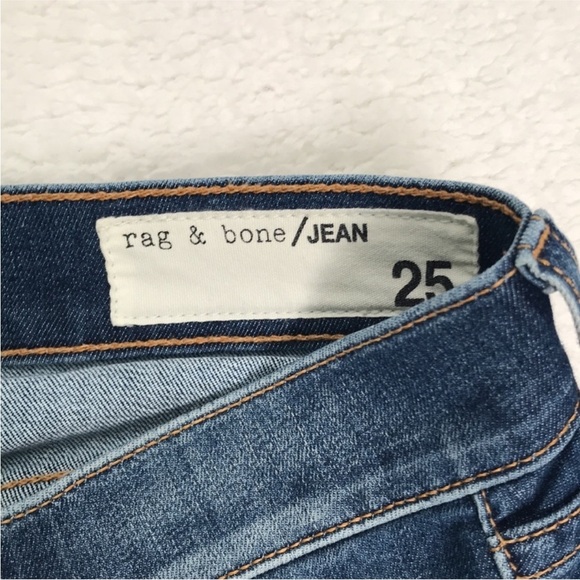 rag & bone skinny ankle jeans in rae - Picture 6 of 6